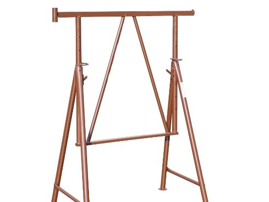 Baumaschinen mieten - Brauner Gerüstbock